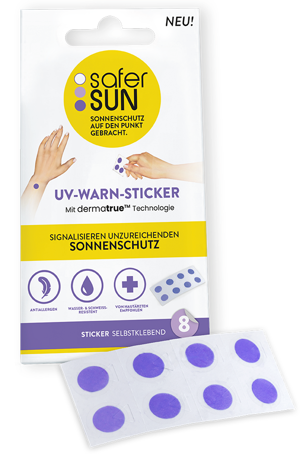 Produktbild 8 Stück UV-Warn-sticker